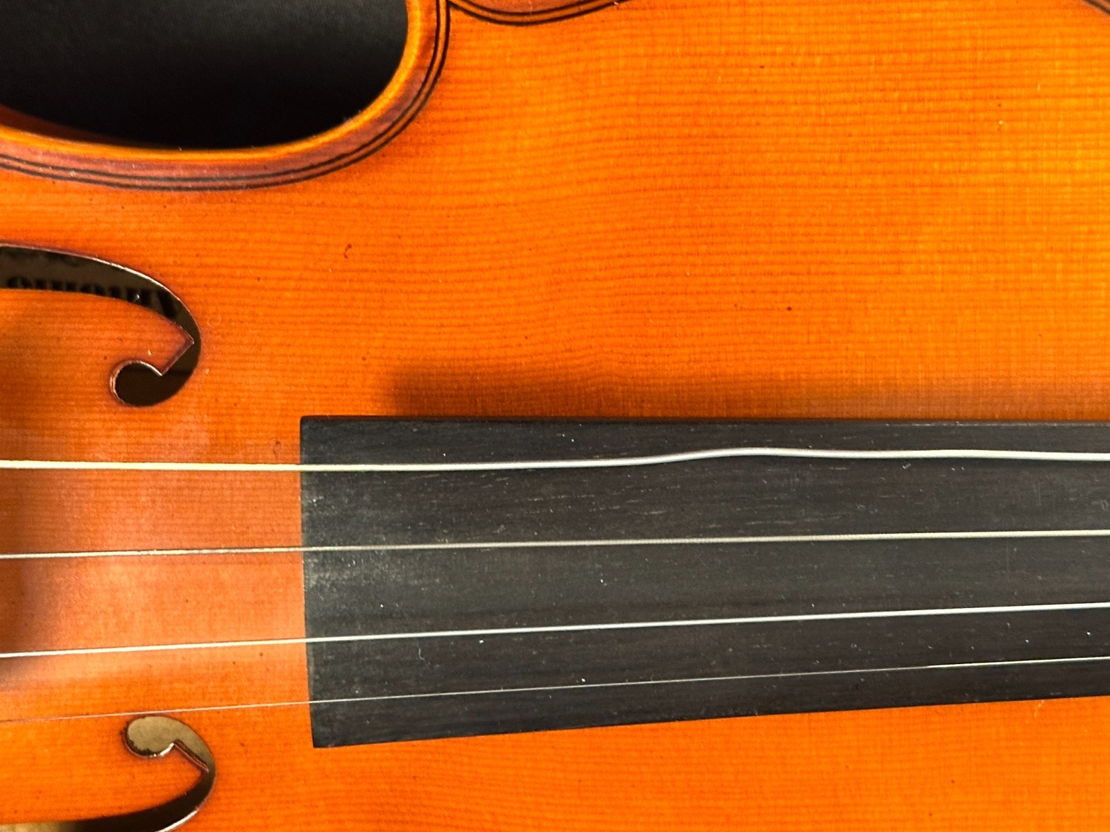 Gainesville Violins Antonio Vivaldi 3/4 Violin Outfit, new Glasser bow! - Image 10