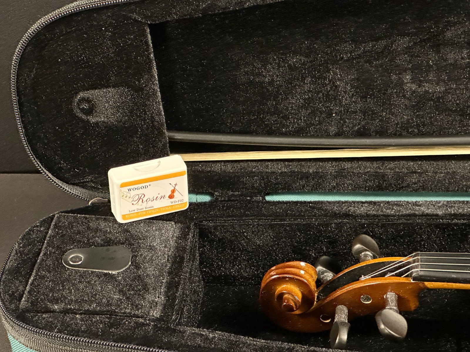 Musino VN2012 1/2 Violin Outfit, new Glasser bow! - Image 14