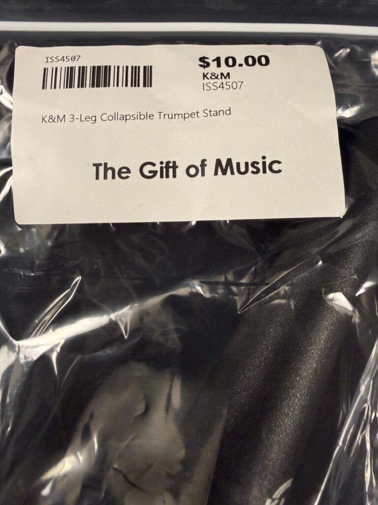 K&M Collapsable In Bell Trumpet Stand