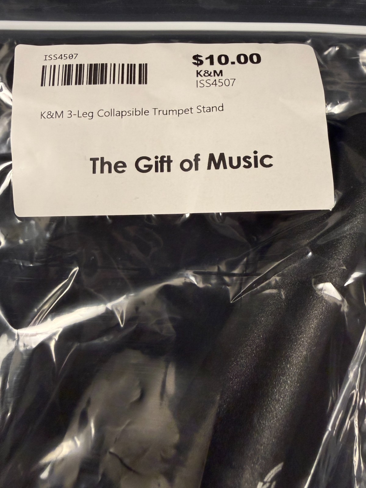 K&M Collapsable In Bell Trumpet Stand