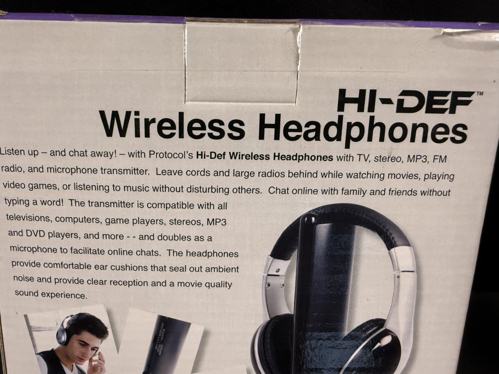 Protocol Hi-Def Wireless Headphones - Image 5