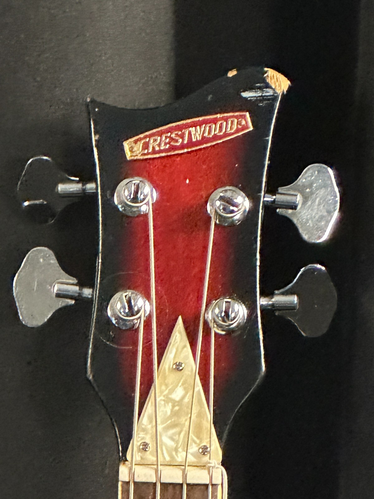 Crestwood Violin Electric Bass, made in Japan - Image 21