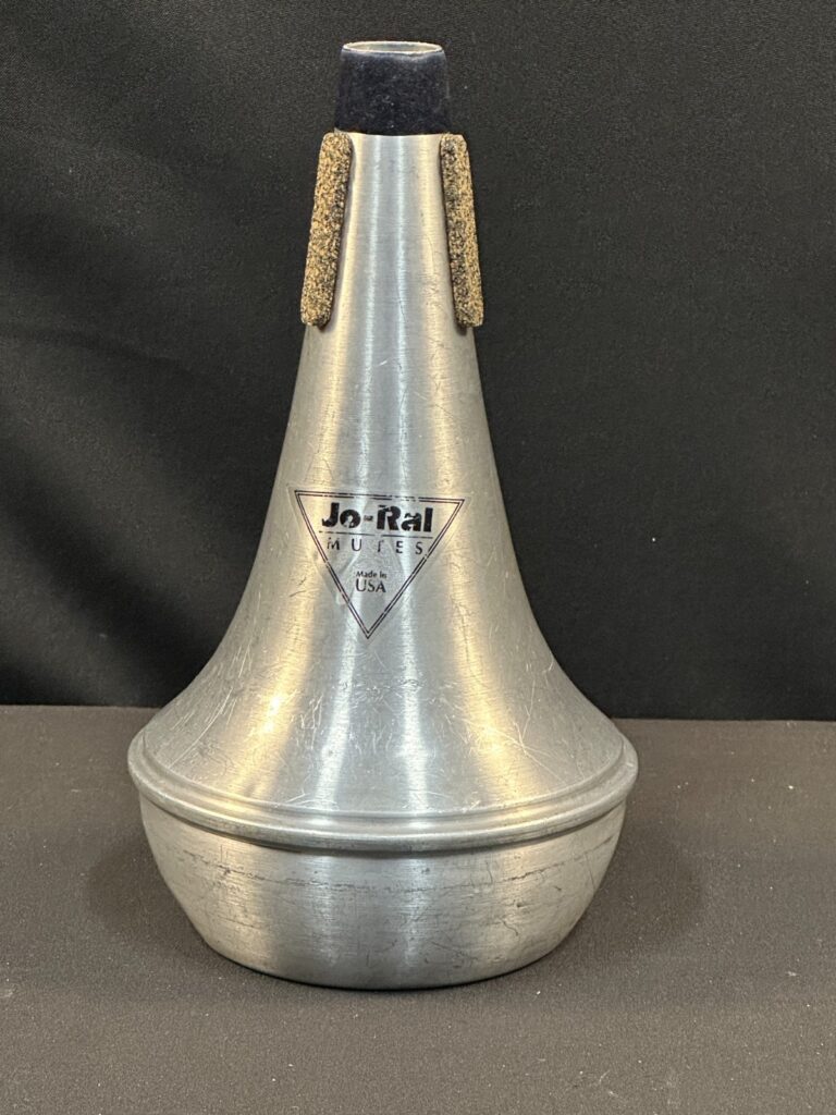 Jo-Ral Trombone Straight Mute, good composite corks, spun aluminum, Made in USA,