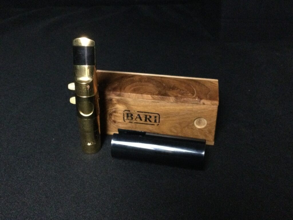 BARI Gold 95 Tenor Sax Gold Plated Brass Mouthpiece w/ Ligature & Cap