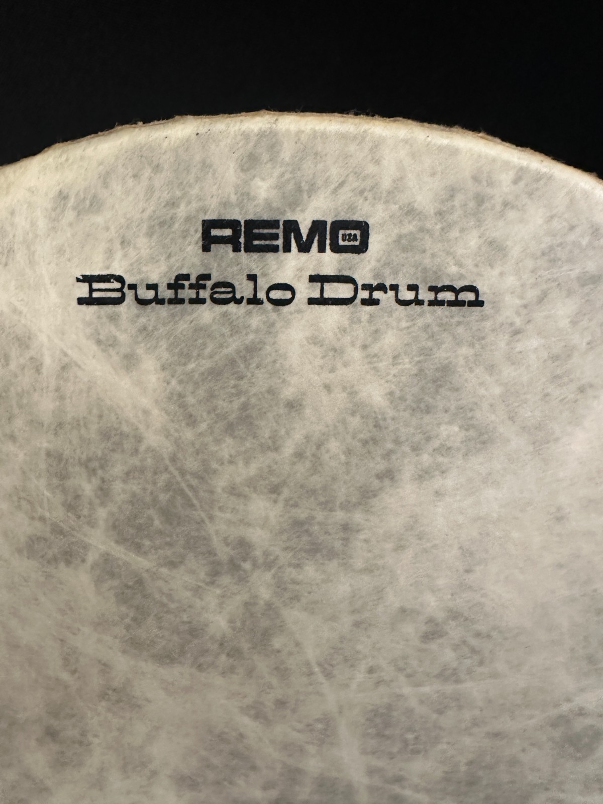 Remo 10" x 3.5" Buffalo Drum, rope cross suspension, Fiberskyn head, no mallet - Image 2