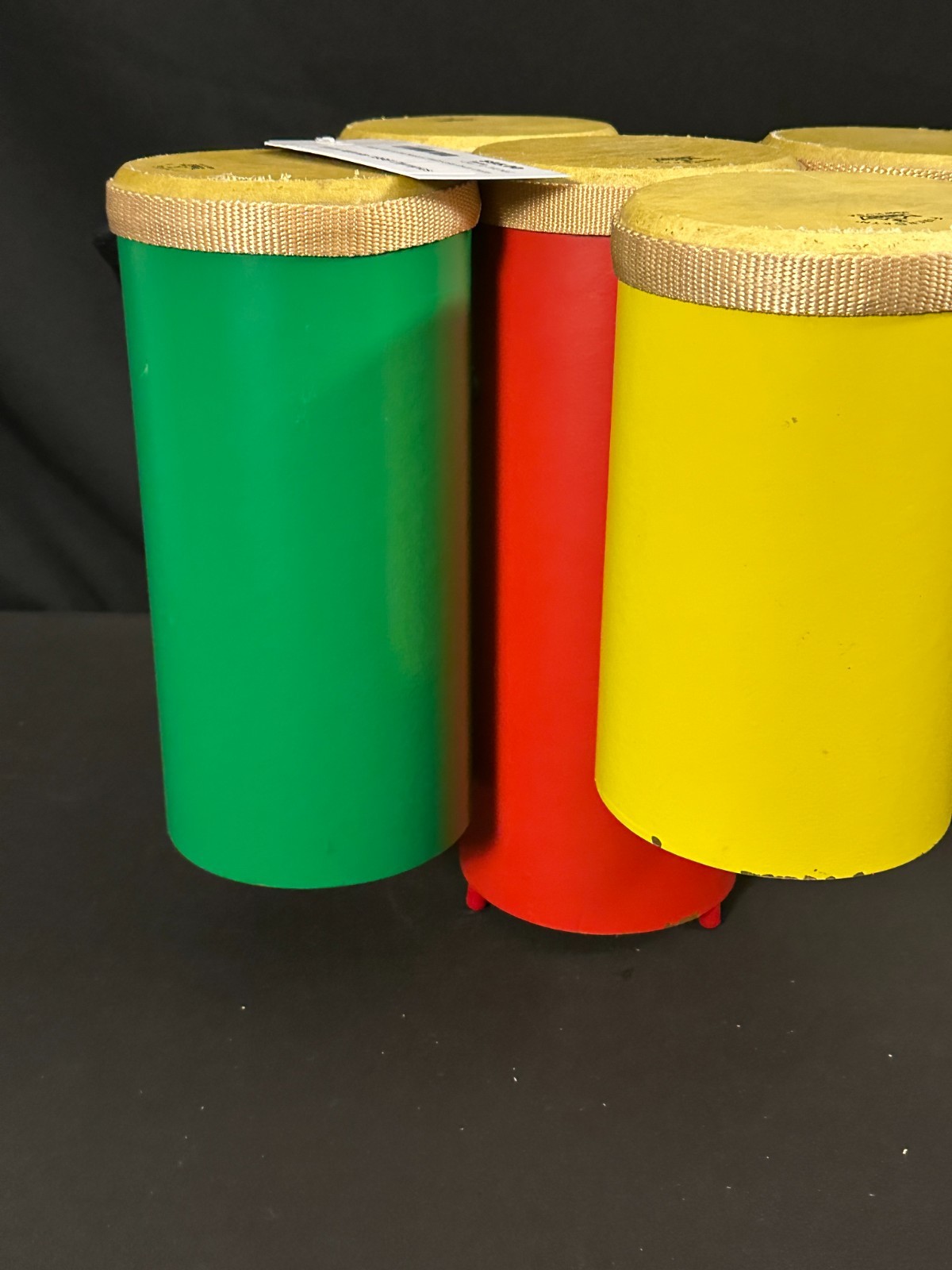 Remo "Call to the Nations" Olympic Commemorative Multi-Color Drum Cluster 1996 - Image 5