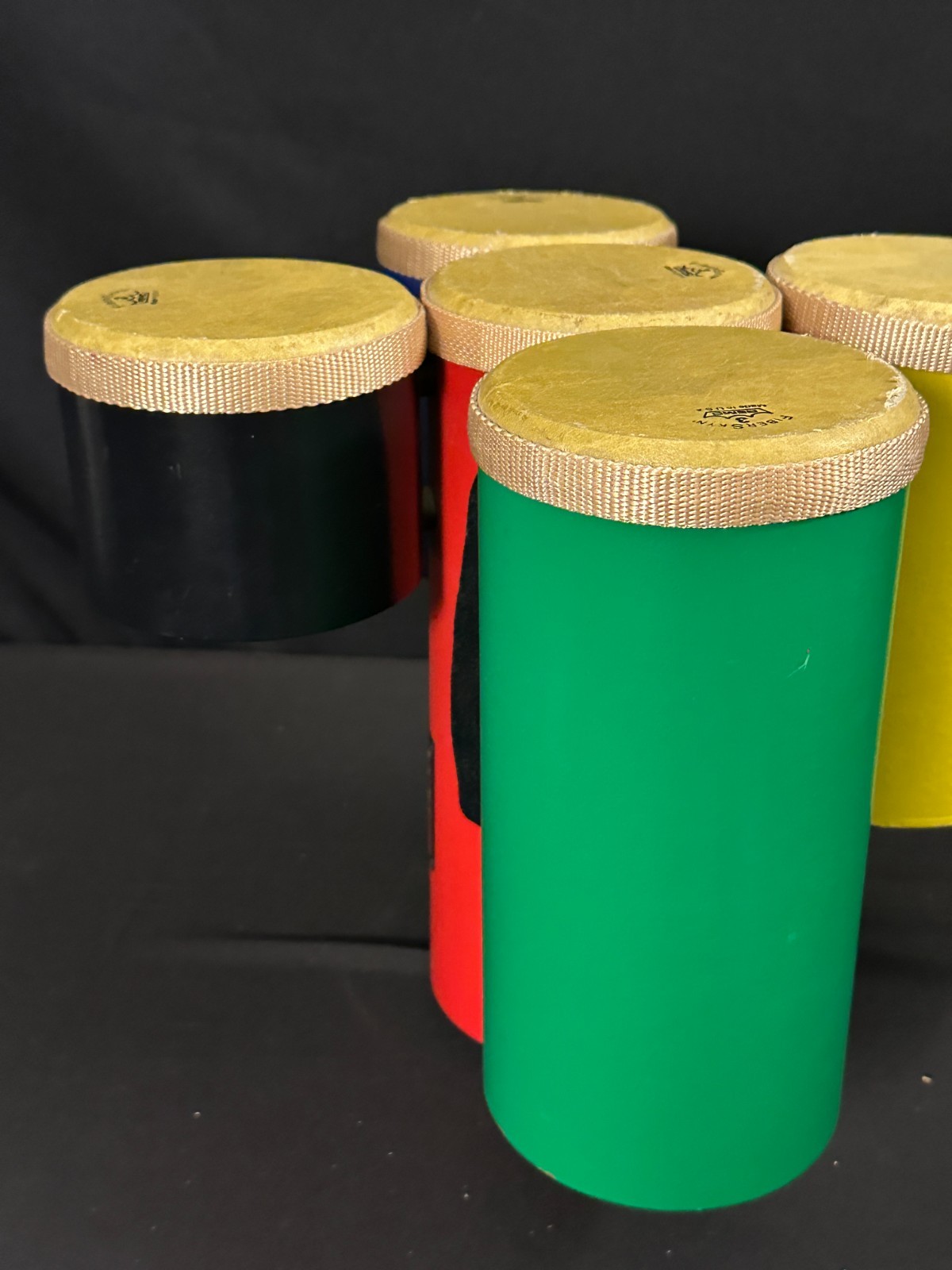 Remo "Call to the Nations" Olympic Commemorative Multi-Color Drum Cluster 1996 - Image 6