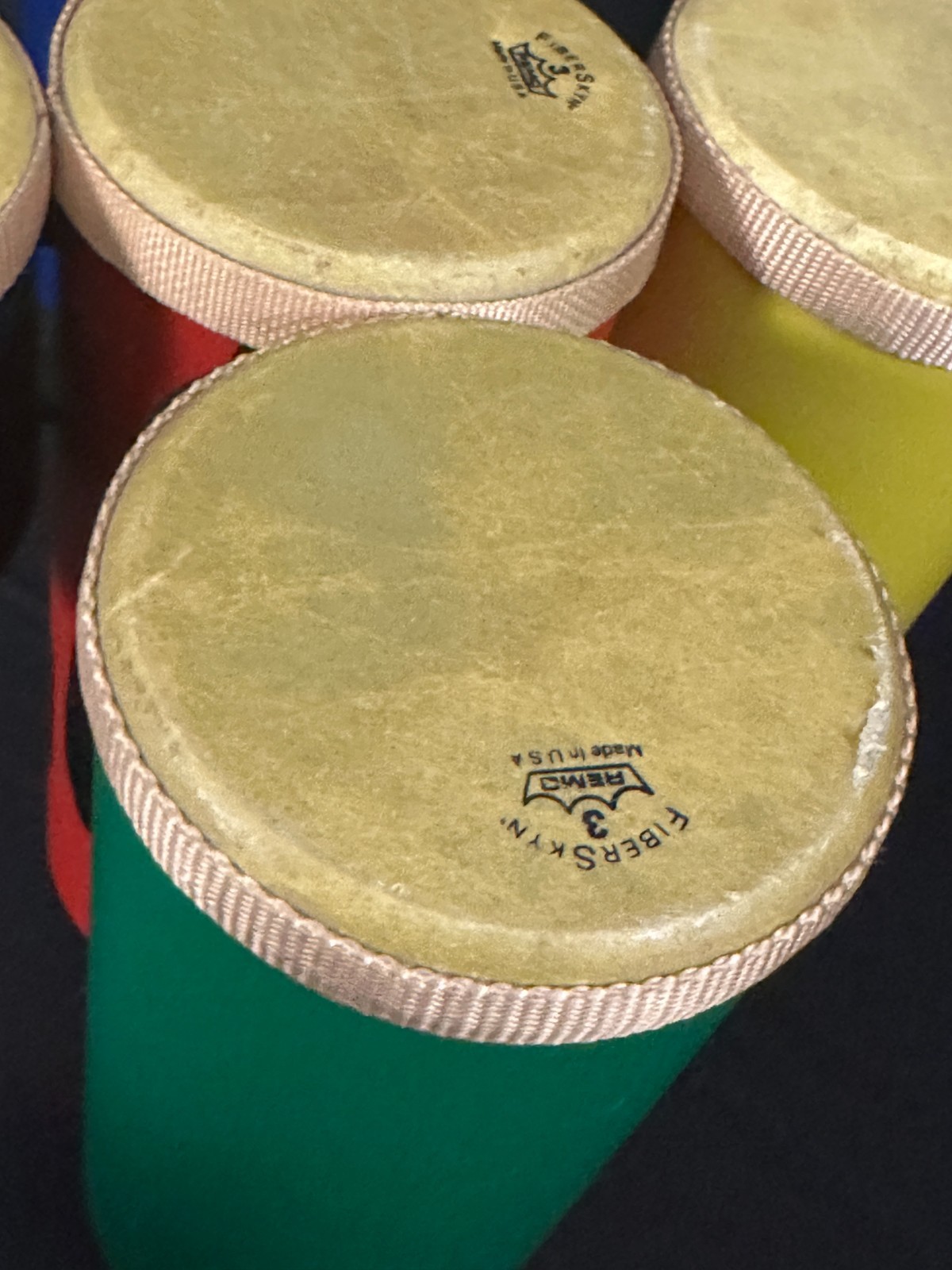 Remo "Call to the Nations" Olympic Commemorative Multi-Color Drum Cluster 1996 - Image 9