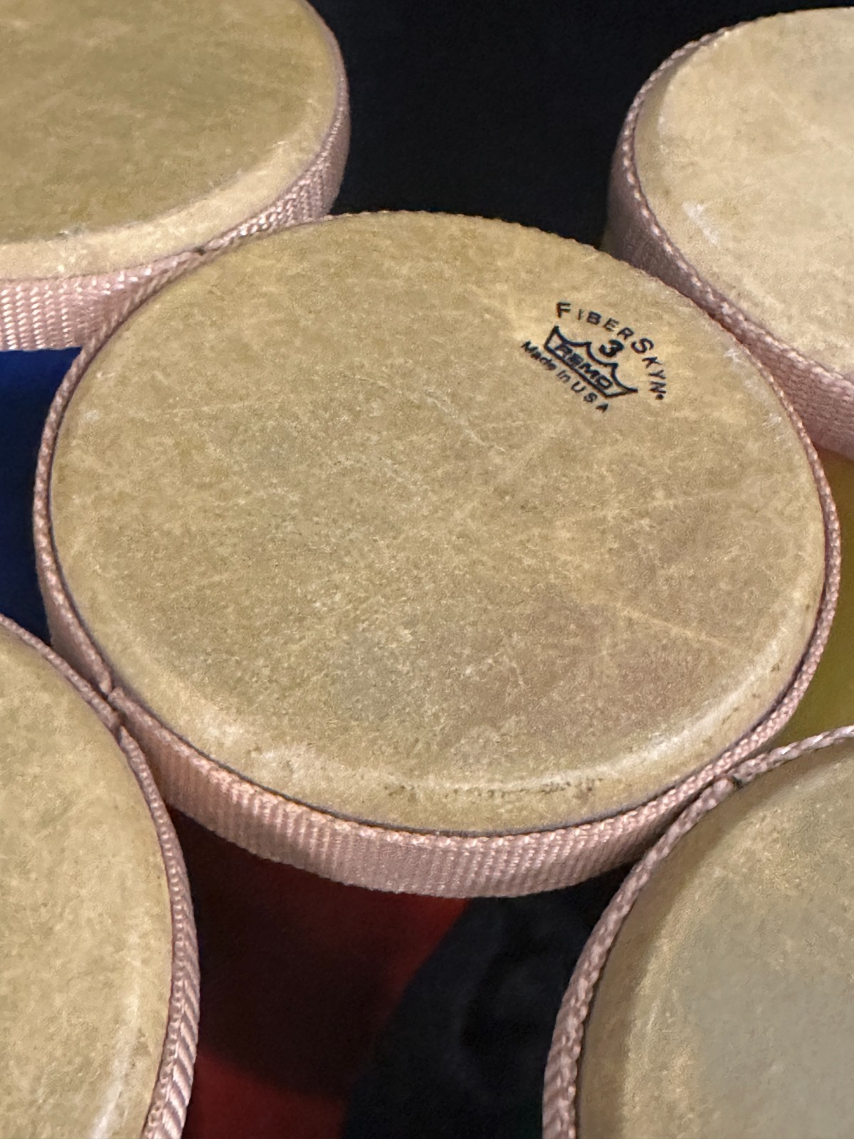 Remo "Call to the Nations" Olympic Commemorative Multi-Color Drum Cluster 1996 - Image 10