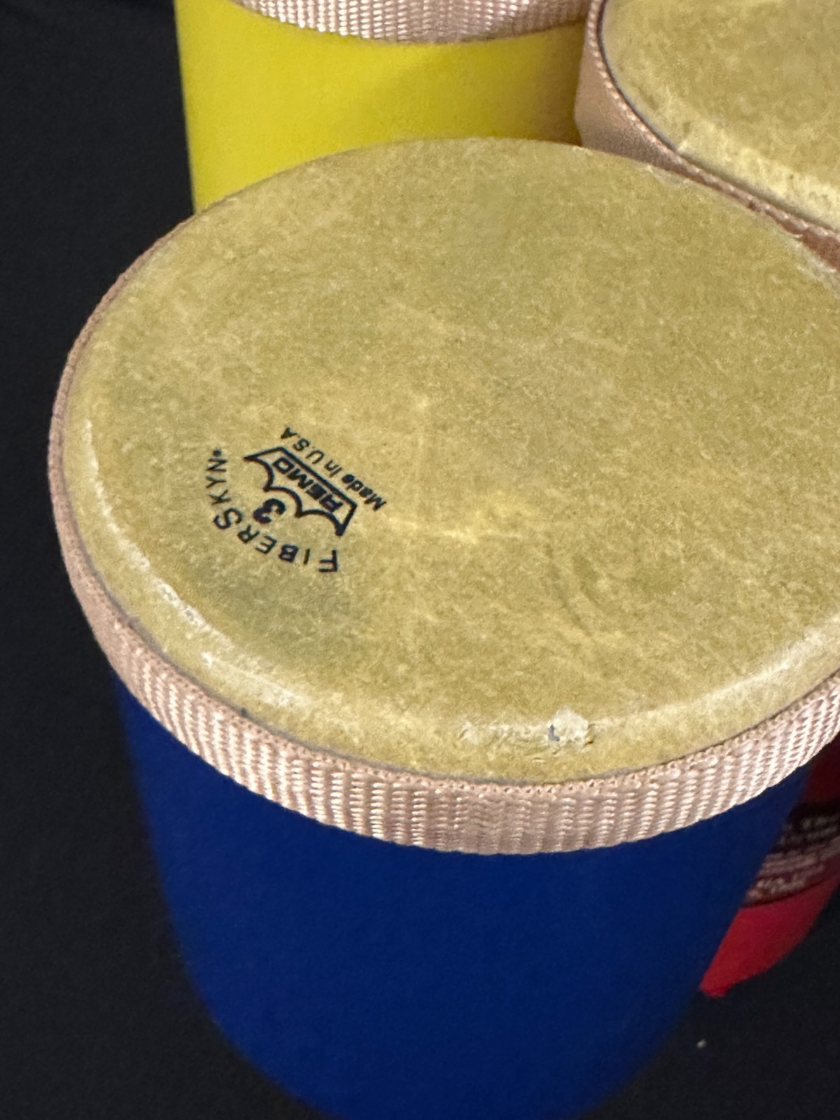 Remo "Call to the Nations" Olympic Commemorative Multi-Color Drum Cluster 1996 - Image 11