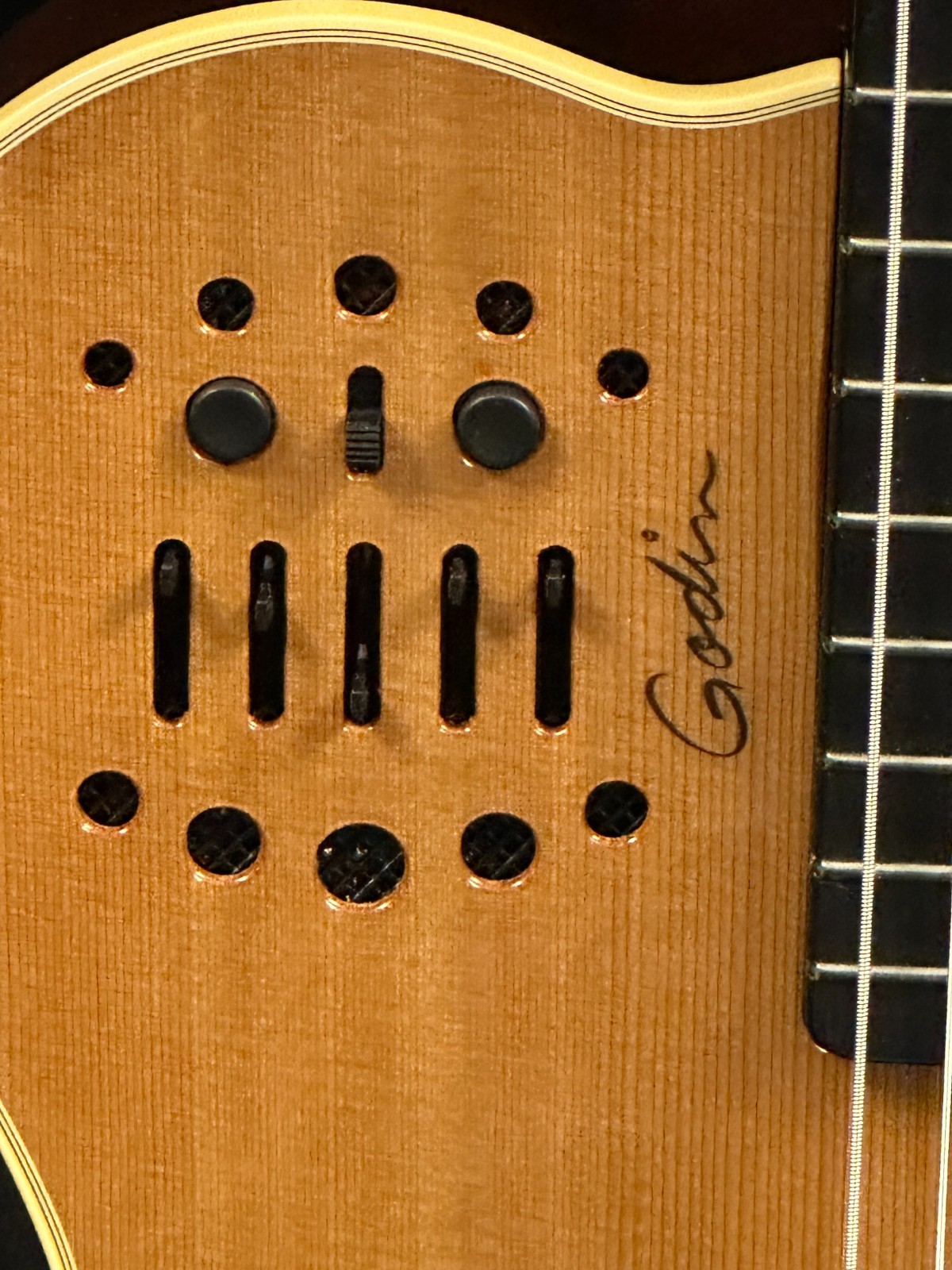 Godin Multiac Grand Concert SA Acoustic-Electric Guitar - Image 5