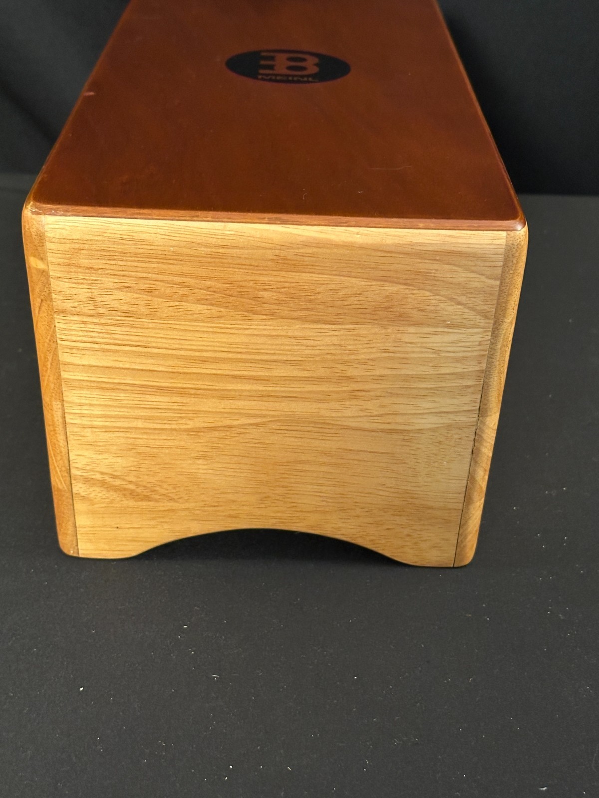 15 1/2" Meinl Bongo Cajon, wooden 2 chamber, resonant and in great condition - Image 3