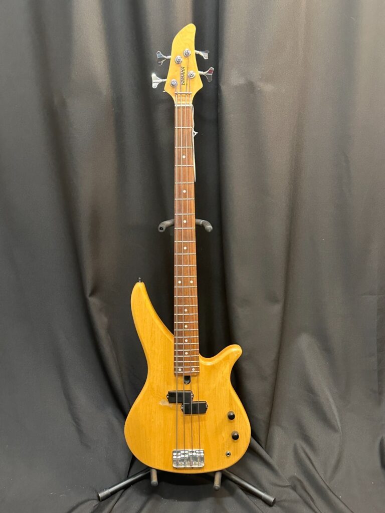 Yamaha RBX260 Electric Bass Guitar, Natural, has hipshot Drop D tuner bass!
