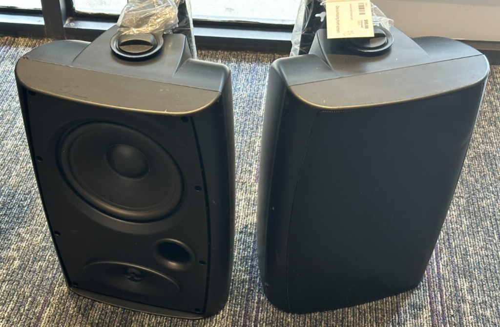 Pair of Wall Speakers, Unbranded, 12x11x11, LOCAL PICKUP ONLY, MARIETTA, GA
