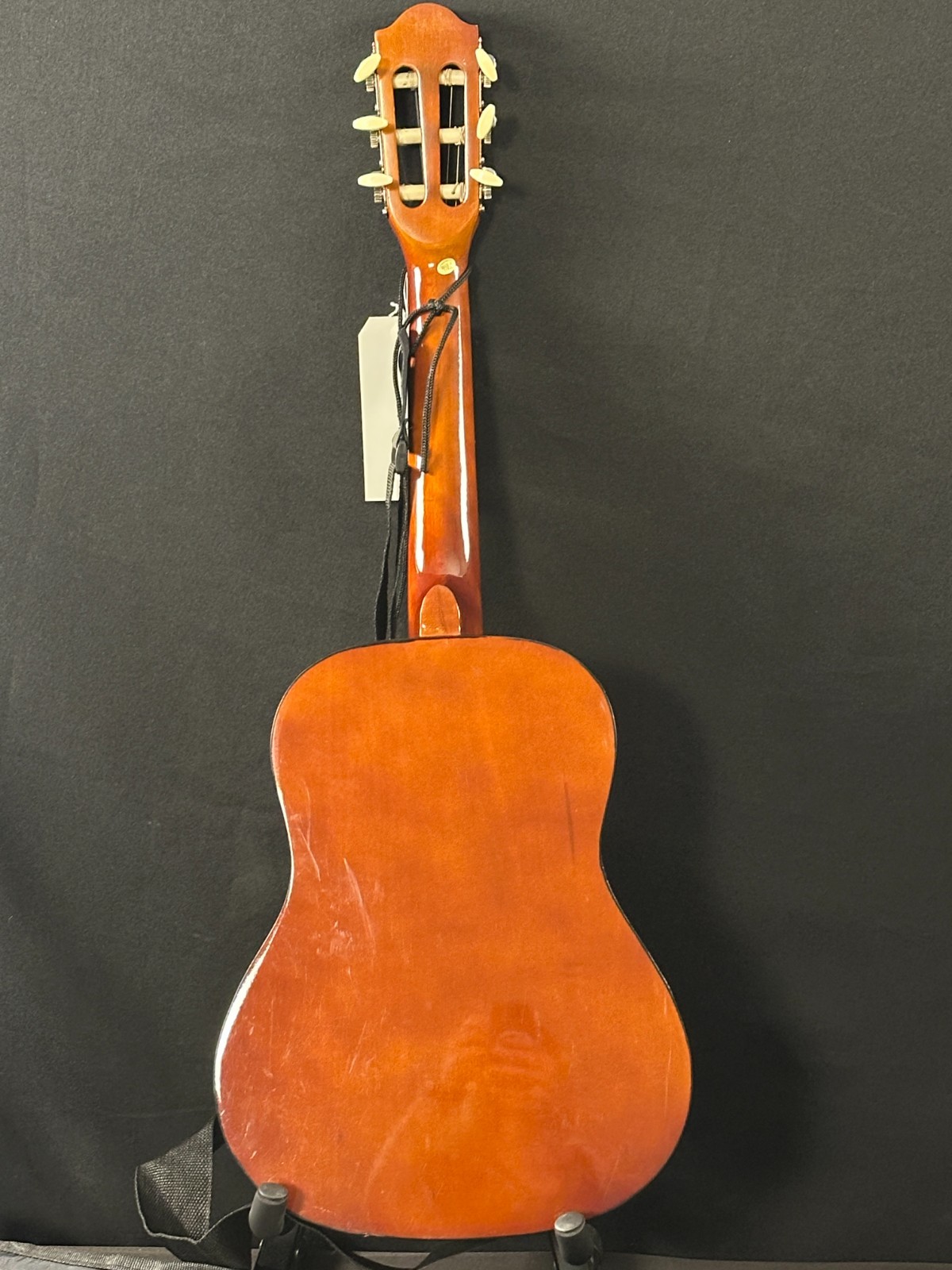 Pyle PGACLS30 Junior Classical Guitar, 30", with strap, tuner, and black gig bag - Image 8