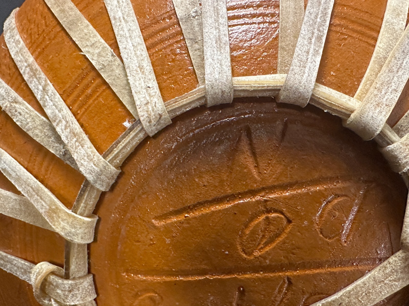 9" diameter Bayan from tabla set, drum is 11" tall, comes with 2" red cushion. - Image 6