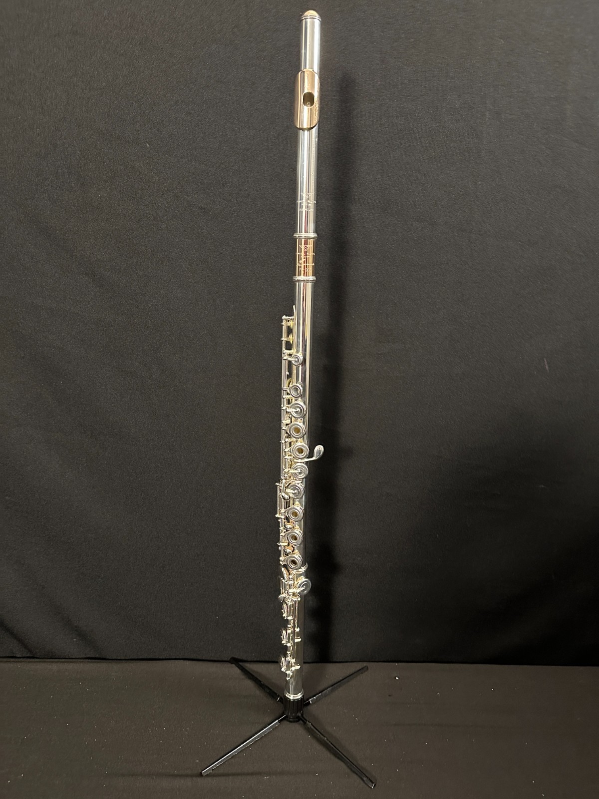 Powell Sonare PS-905 Silver Open Hole Flute with Aurumite lip plate, B foot