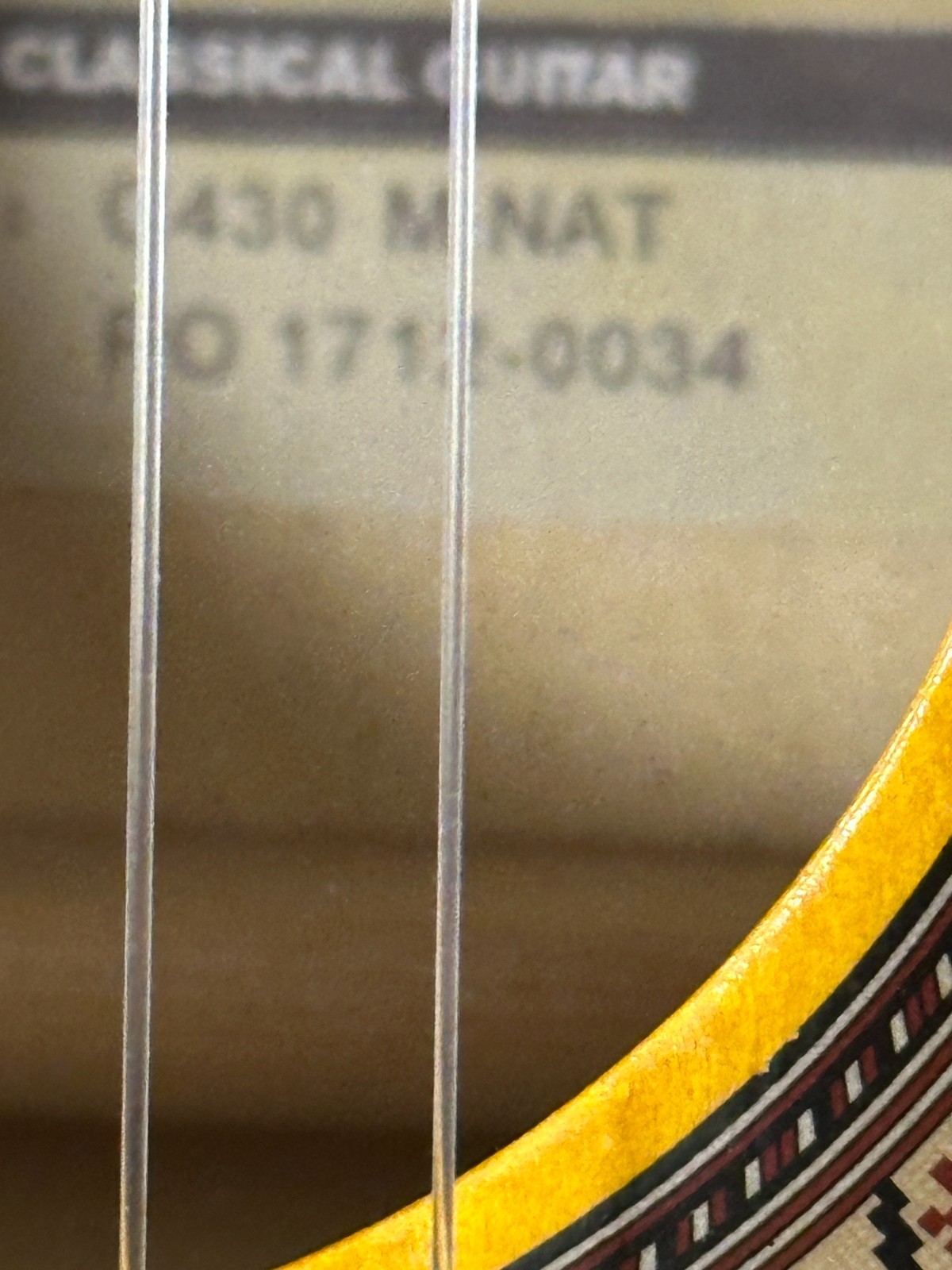 Stagg C430M NAT 3/4 Classical Guitar, 36", new strings, gig bag, ready to play! - Image 3