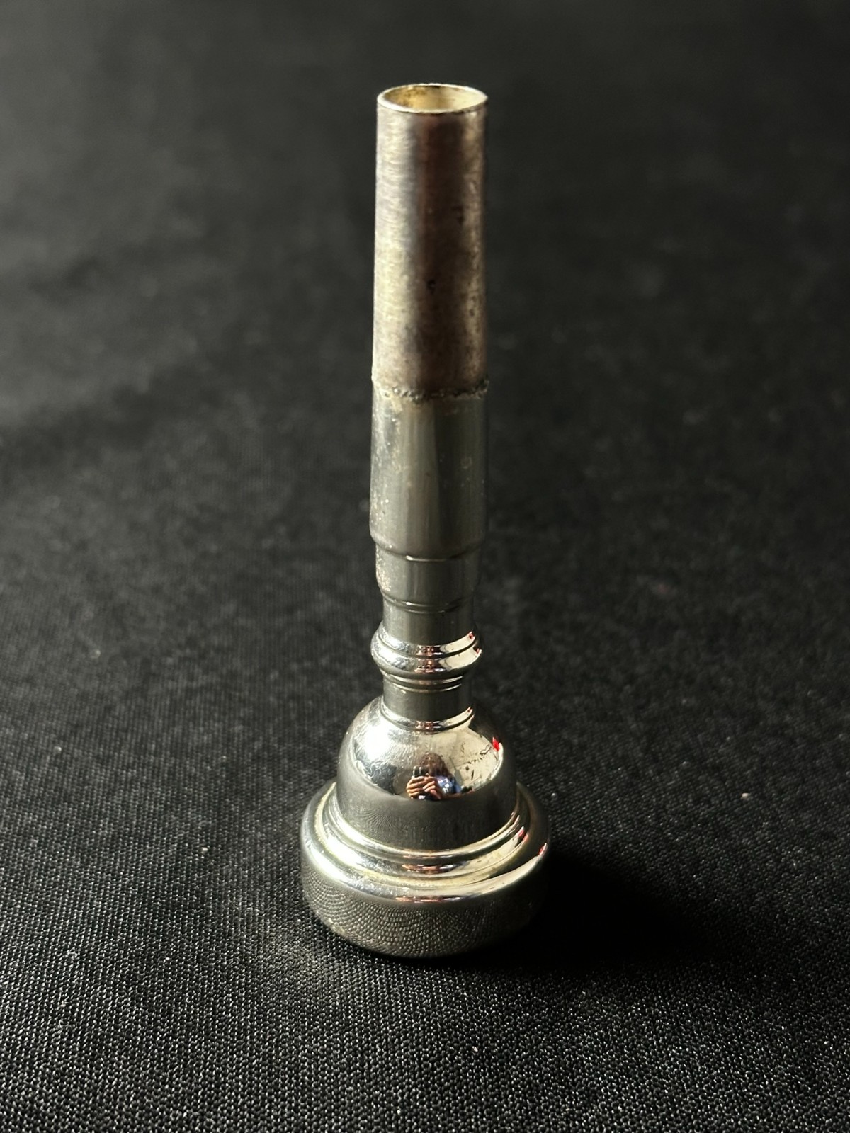 5C Trumpet Mouthpiece silver plated, medium cup - Image 2
