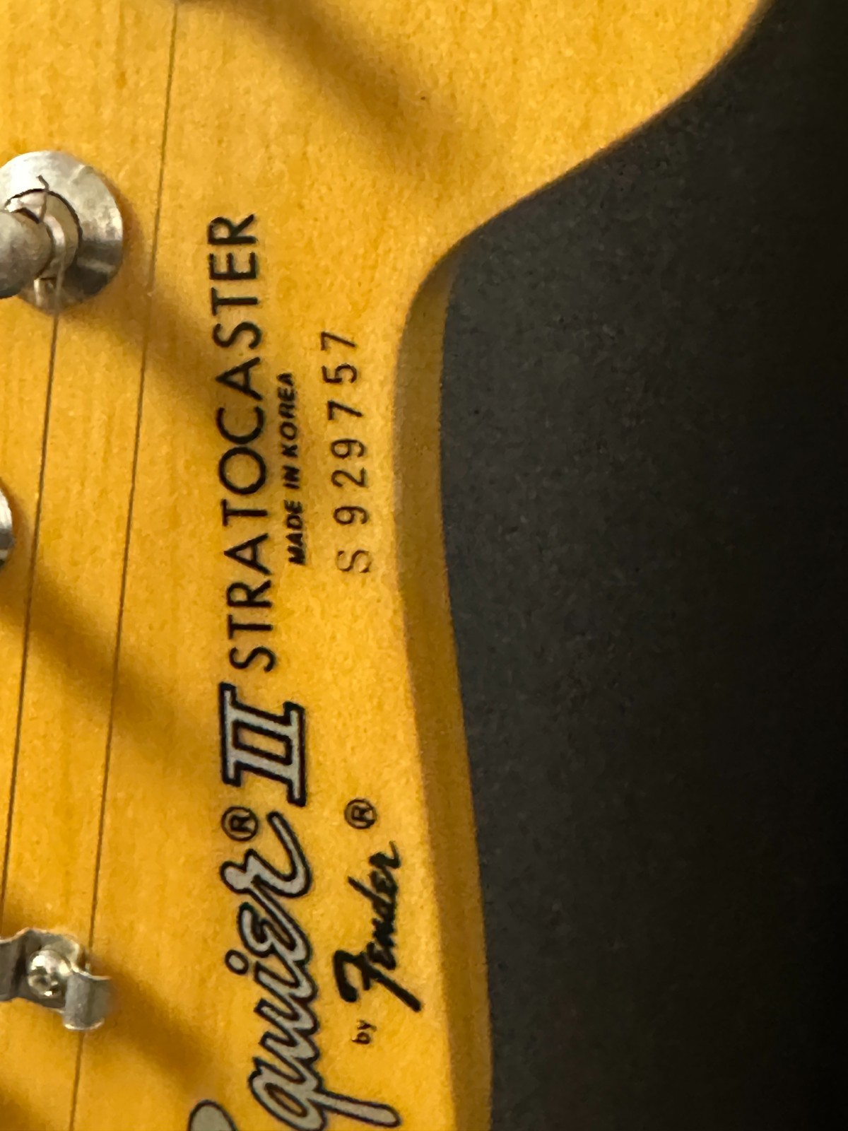 Electric Red Squier II Stratocaster by Fender, comes with case and cord - Image 3