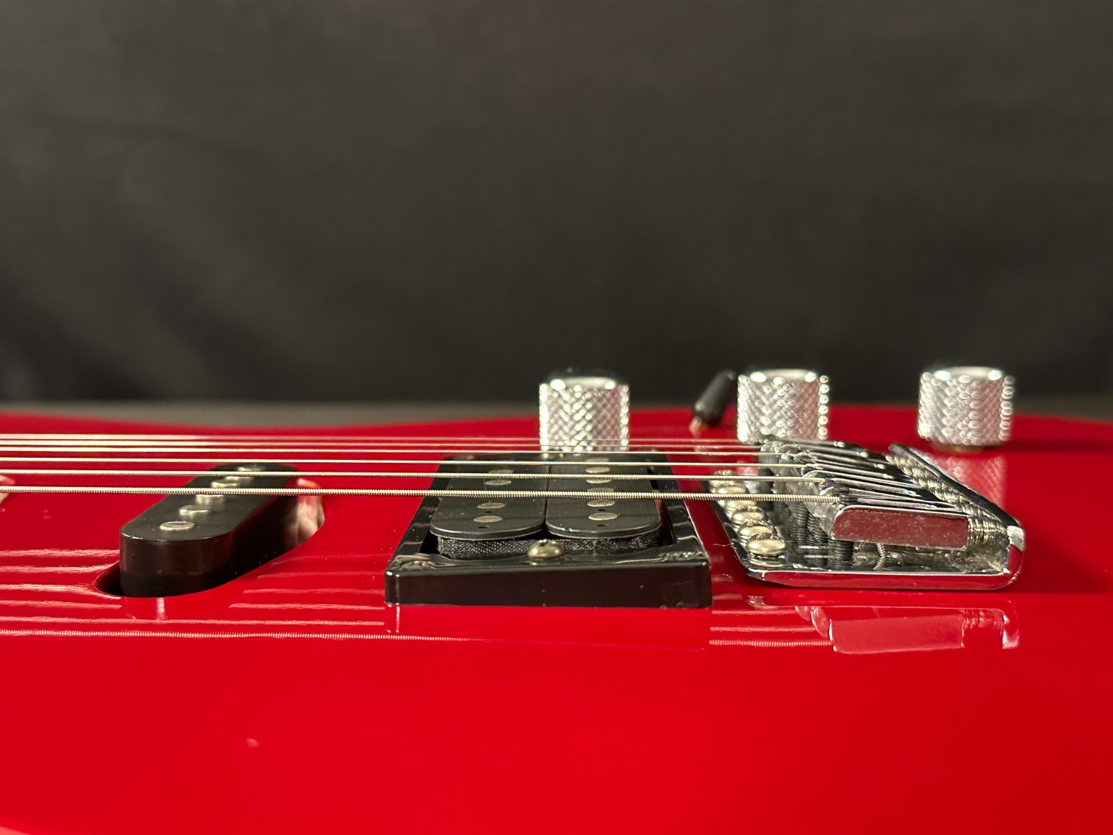 Electric Red Squier II Stratocaster by Fender, comes with case and cord - Image 11