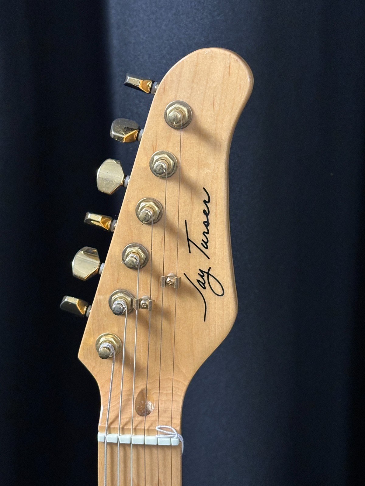 Jay Turser JT-LT Custom Deluxe Electric Guitar, Sunburst tele-style, w/hard case - Image 2