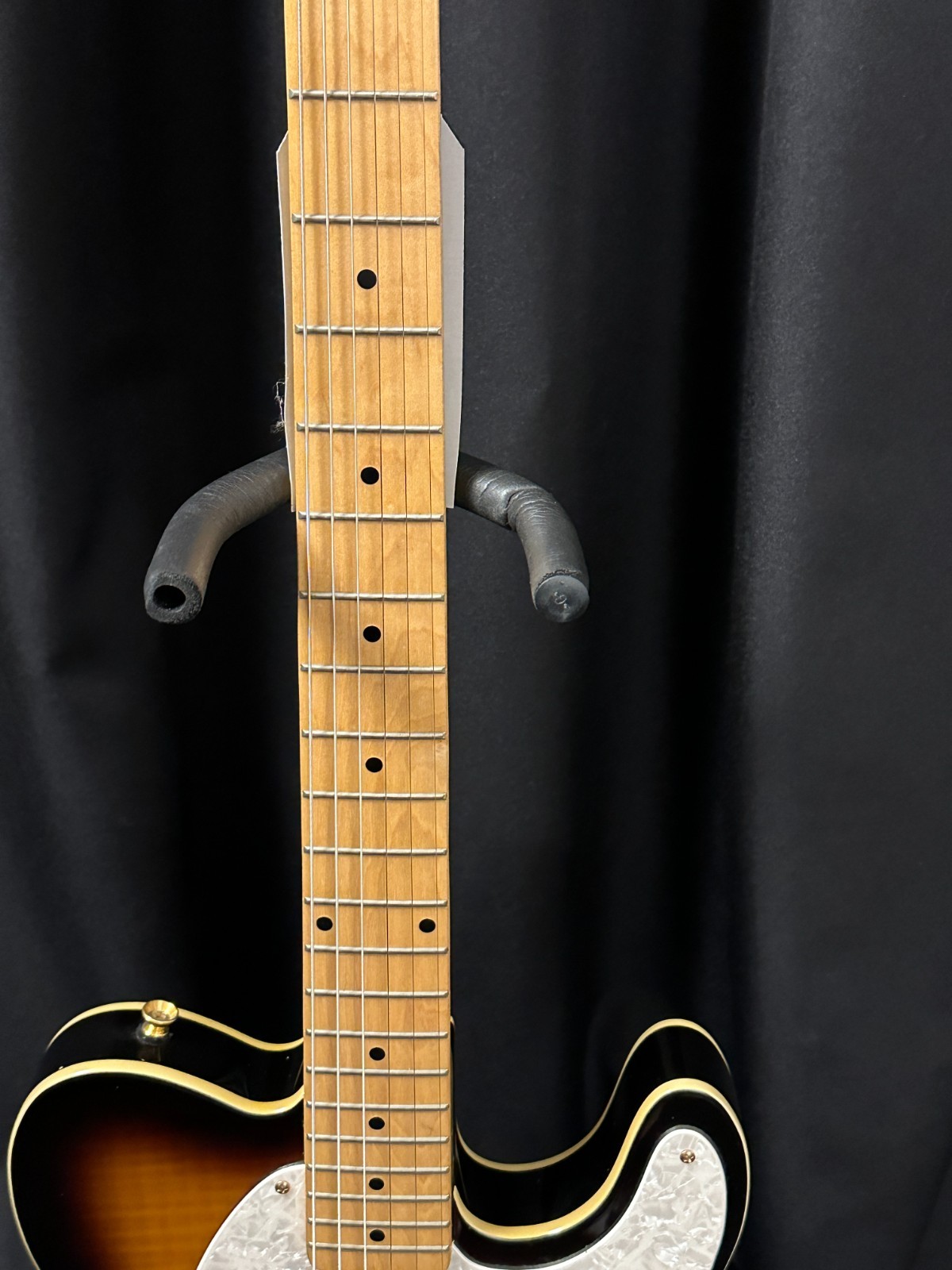 Jay Turser JT-LT Custom Deluxe Electric Guitar, Sunburst tele-style, w/hard case - Image 3