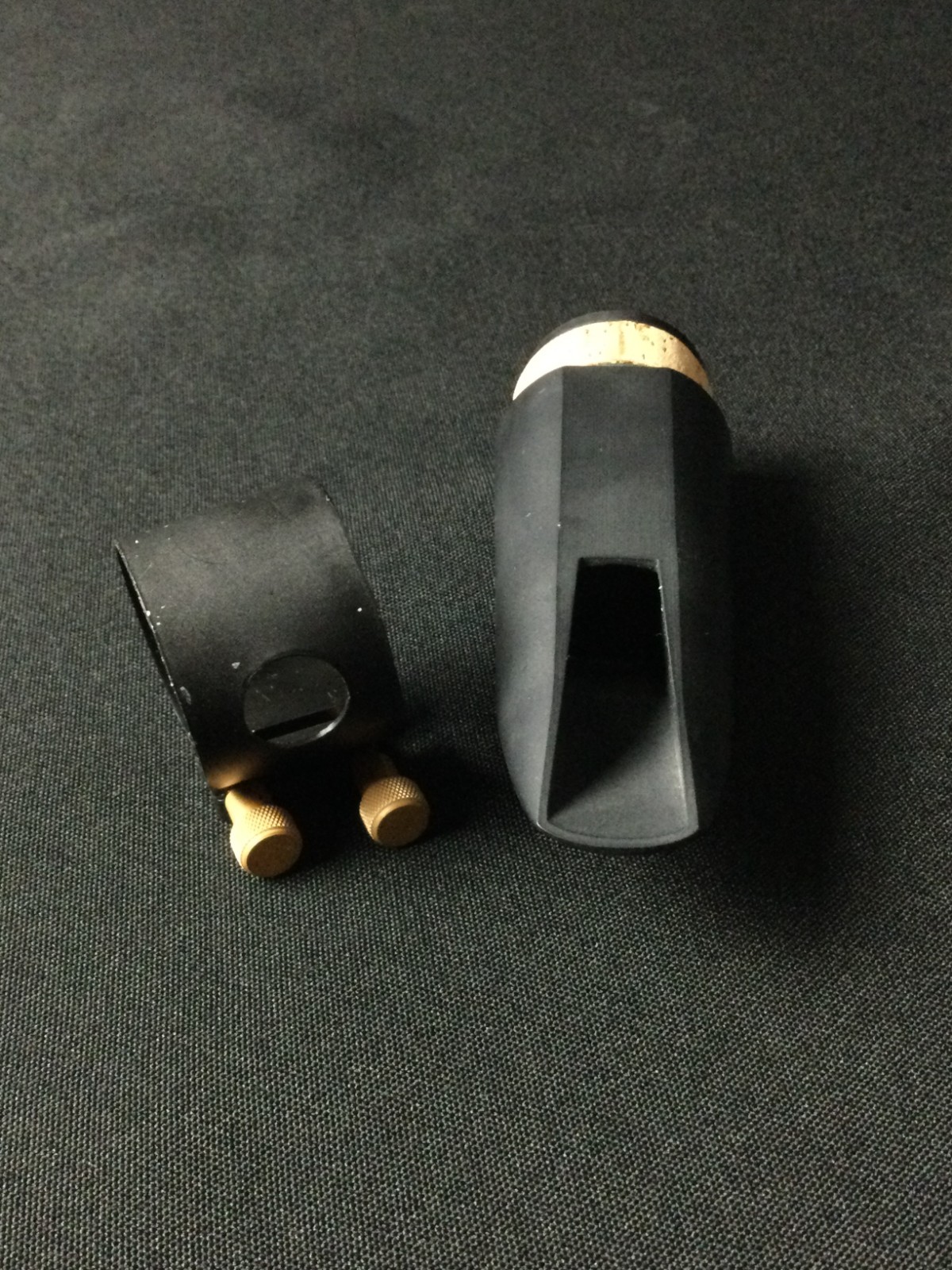 BARI Esprit Bass Clarinet Mouthpiece w/ Ligature - Image 4