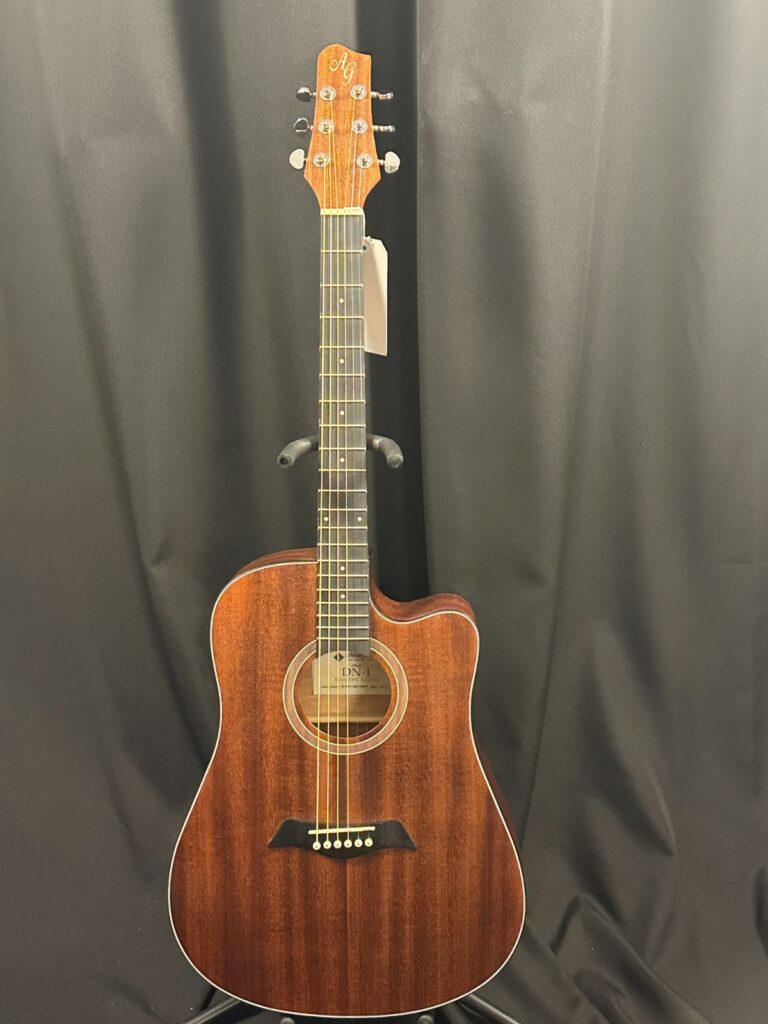 NEW Antonio Giuliani DN-1 Acoustic Dreadnought Guitar, 2021, strap, padded bag