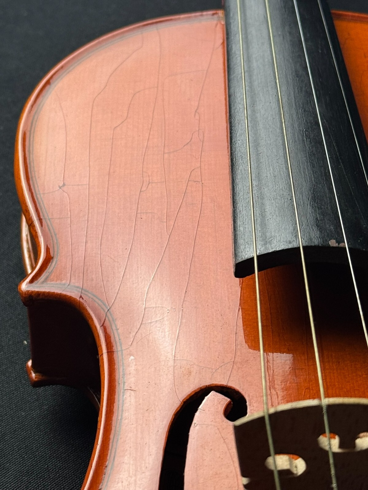 H. Siegler HS-10 4/4 Violin Outfit w/ Case & Bow - Image 3