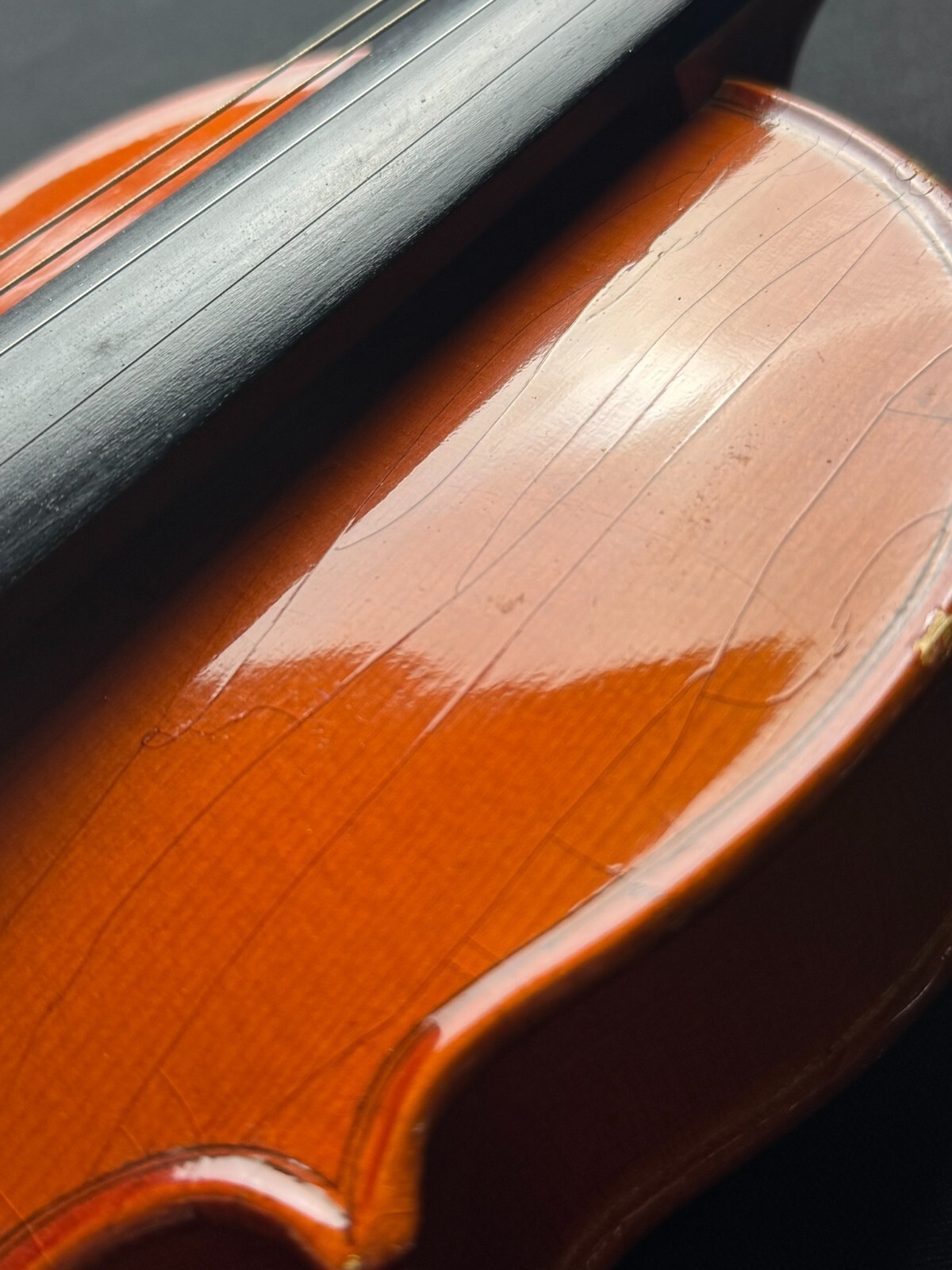 H. Siegler HS-10 4/4 Violin Outfit w/ Case & Bow - Image 6