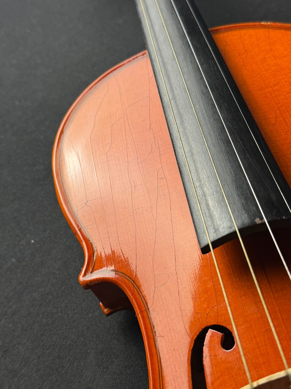 H. Siegler HS-10 4/4 Violin Outfit w/ Case & Bow - Image 7