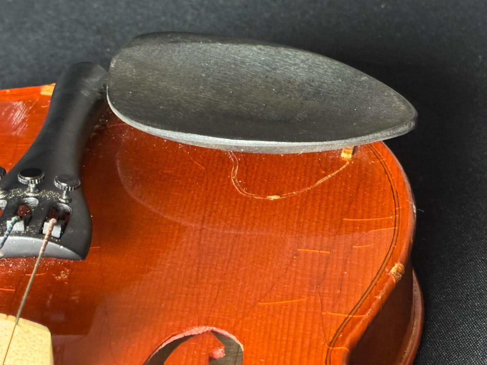 H. Siegler HS-10 4/4 Violin Outfit w/ Case & Bow - Image 9