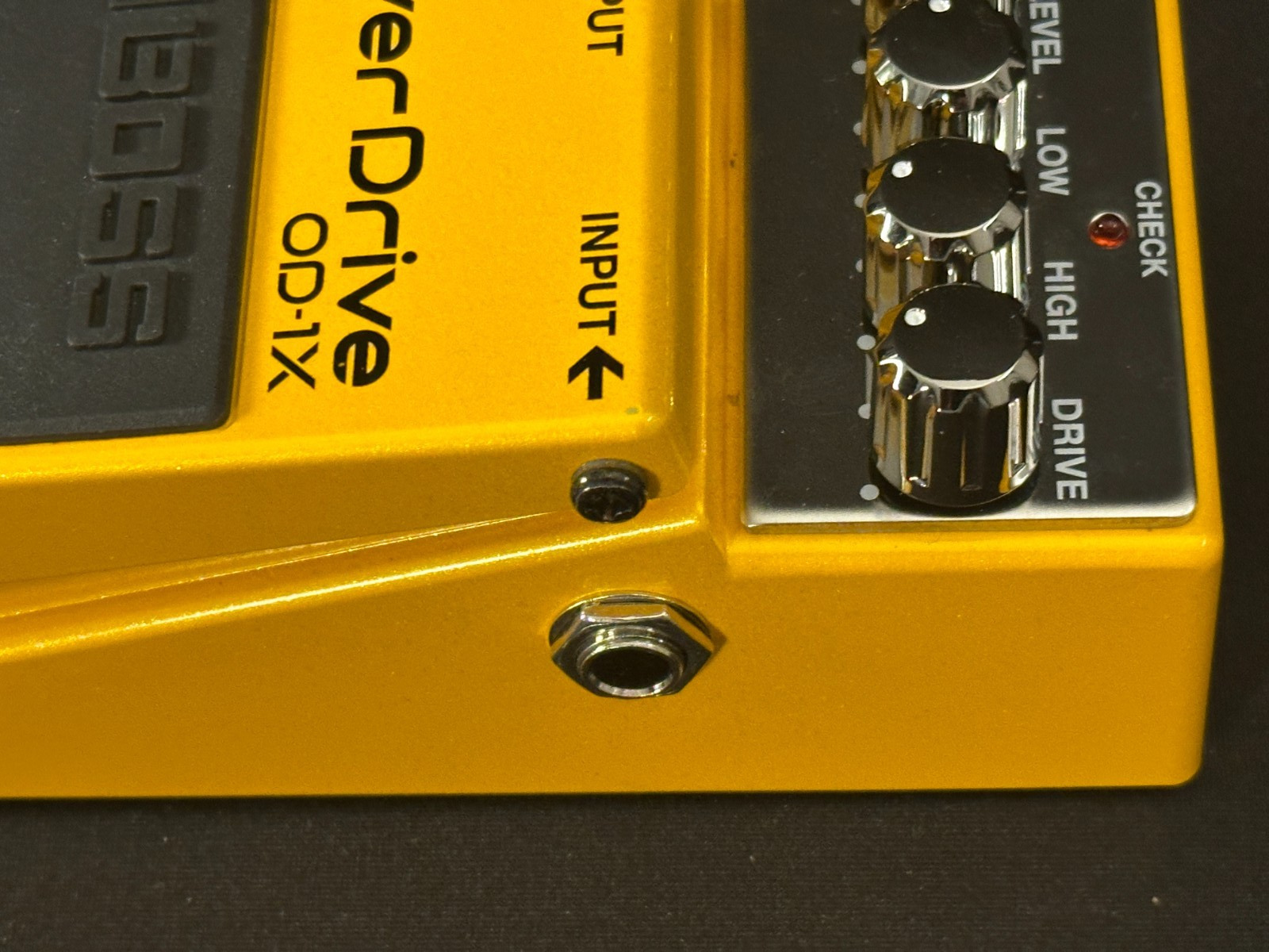 Boss OD-1X Overdrive Pedal, high end, high performance, Yellow, made by Roland - Image 7