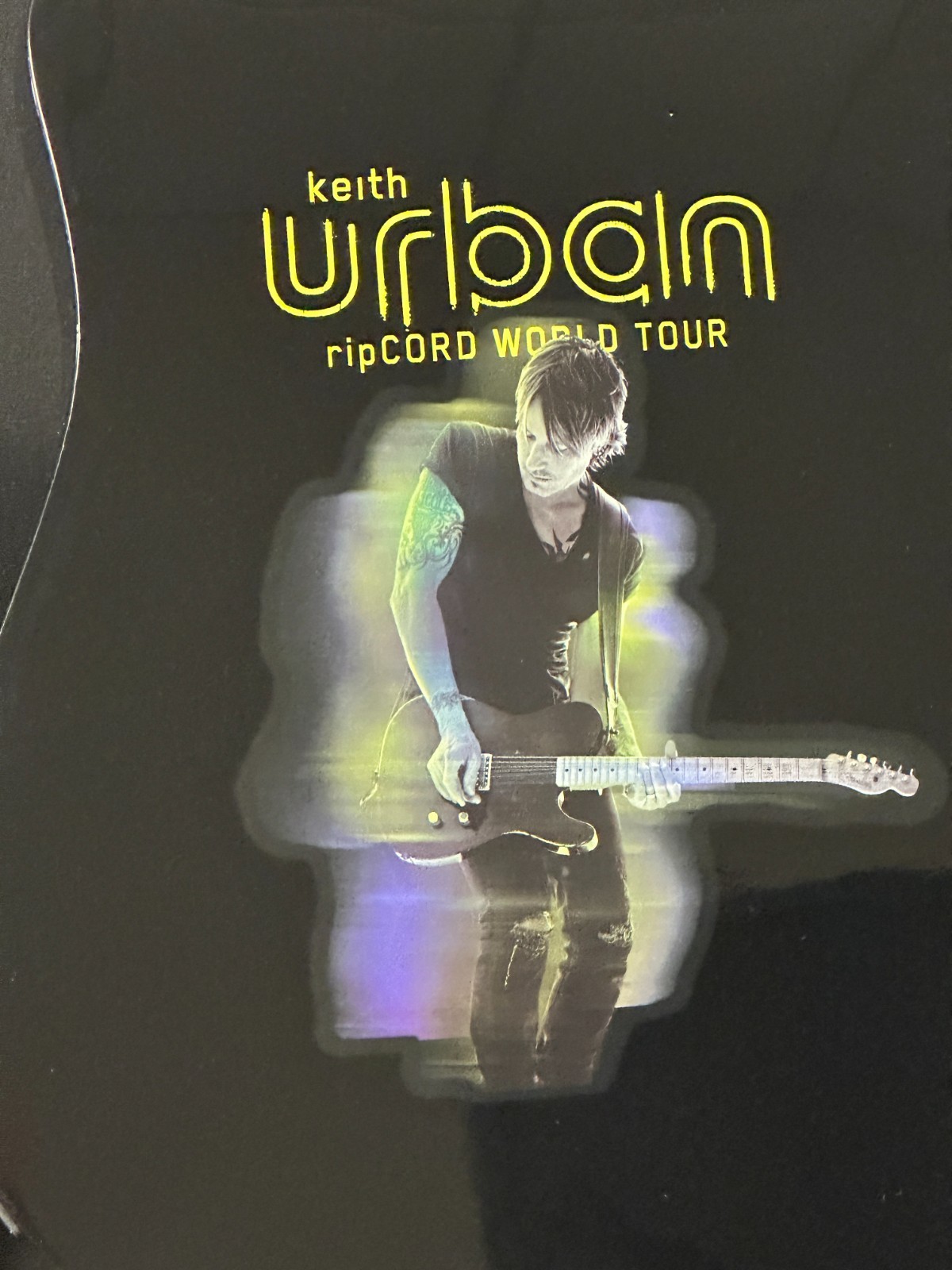 Limited Edition Keith Urban Ripcord Acoustic-Electric Guitar, blue, with KU amp - Image 10