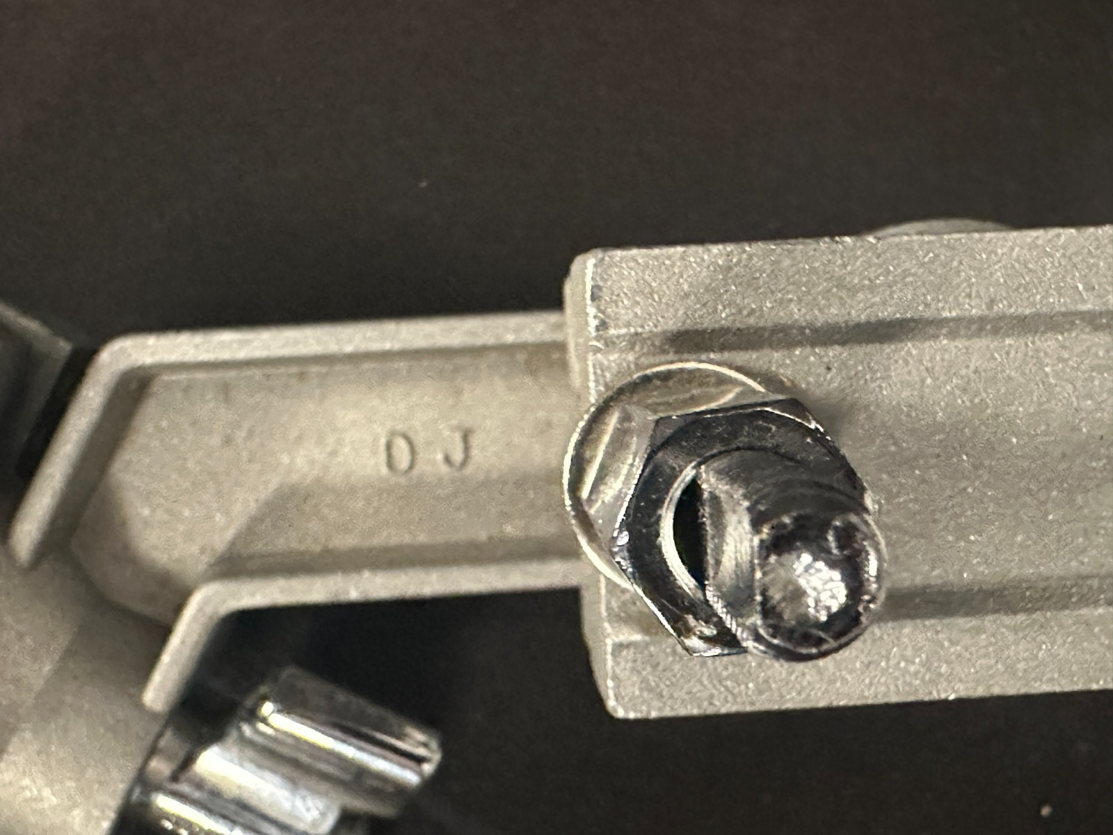 Gibraltar Percussion Utility Clamp, brushed silver, chrome, L-shaped - Image 10