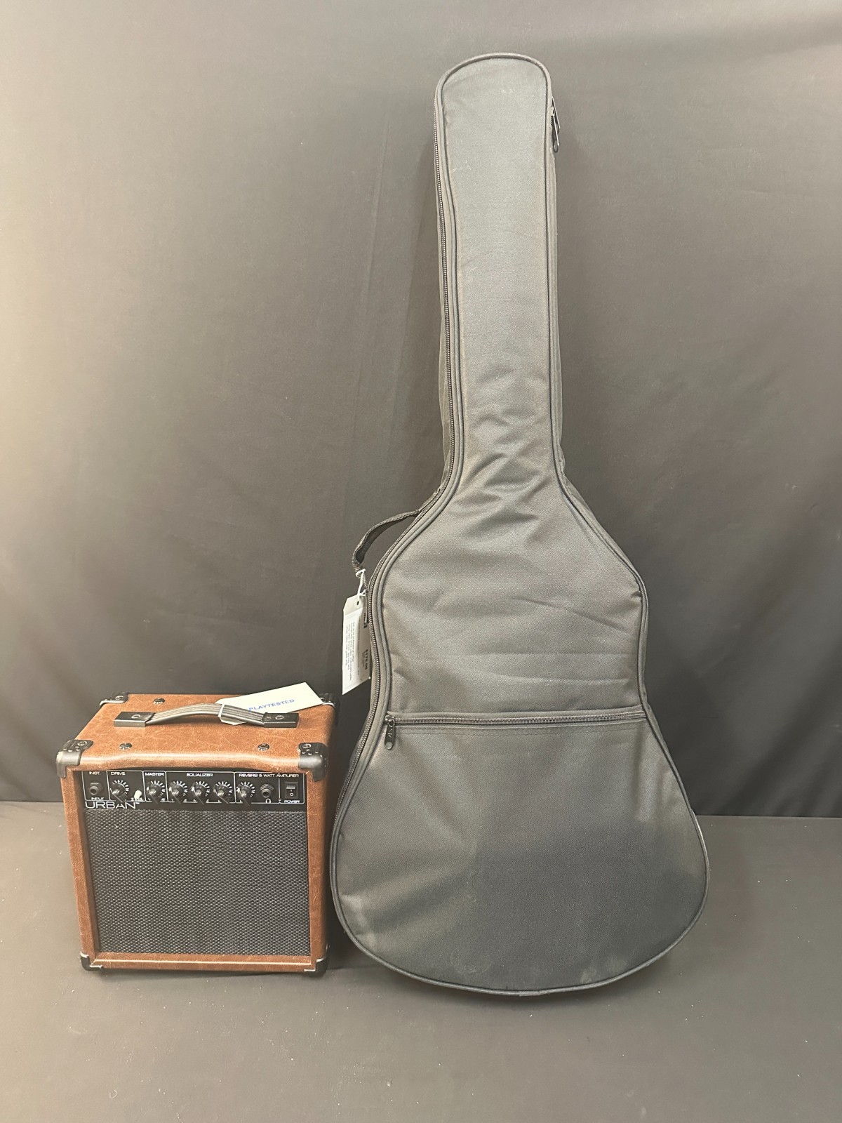 Limited Edition Keith Urban Ripcord Acoustic-Electric Guitar, blue, with KU amp - Image 17