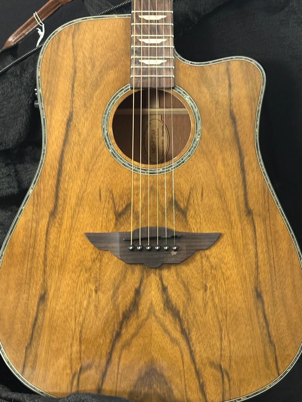 Limited Edition Keith Urban Nightstar Acoustic-Electric Guitar, KU Amp, acces... - Image 6