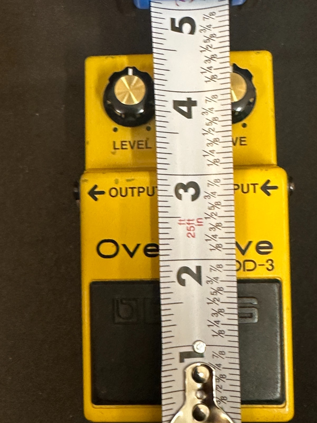Boss OD-3 Overdrive Pedal, versatile, warm overdrive, Yellow, 9V or DC adapter - Image 10