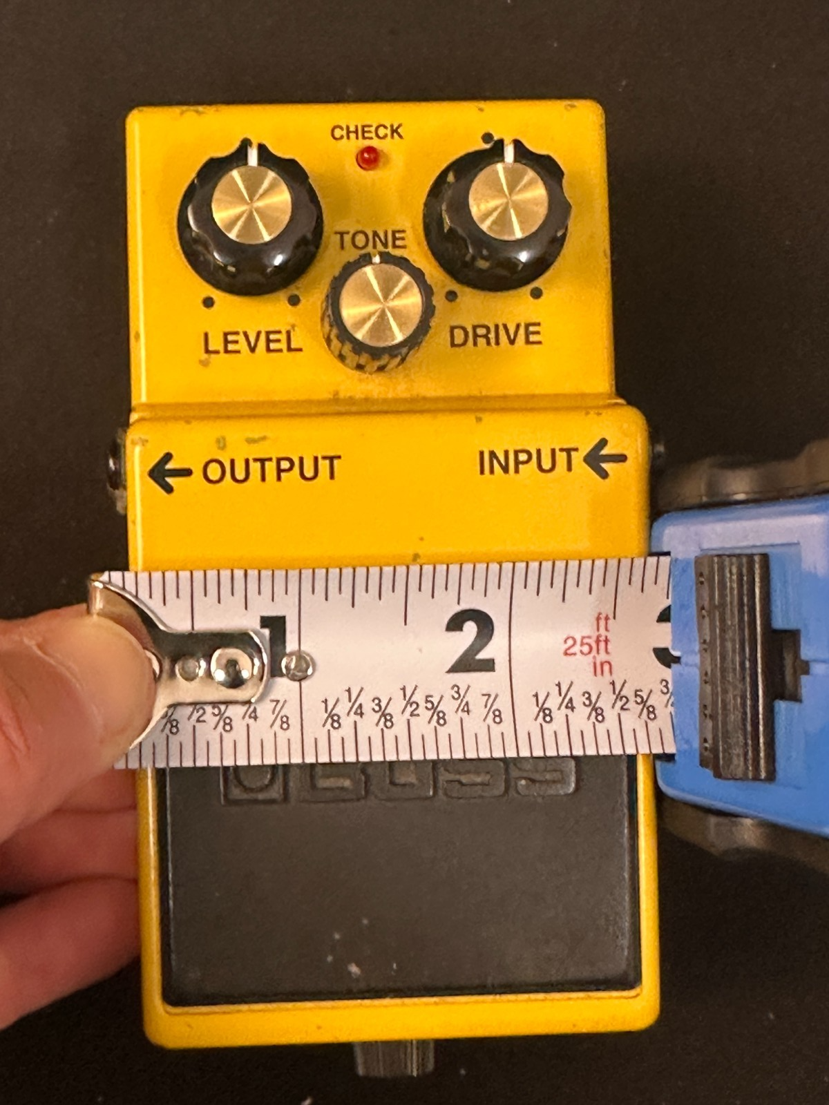 Boss OD-3 Overdrive Pedal, versatile, warm overdrive, Yellow, 9V or DC adapter - Image 11