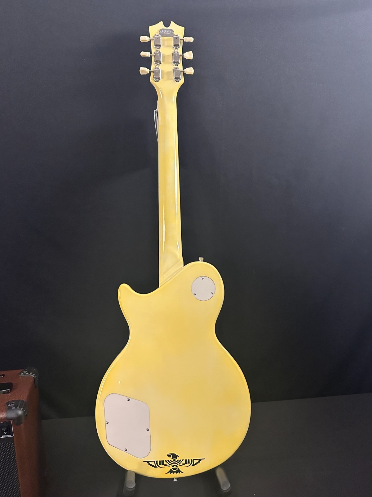 Limited Edition Keith Urban Phoenix Electric Guitar, Yellow, w/15KU 15 W Amp - Image 8