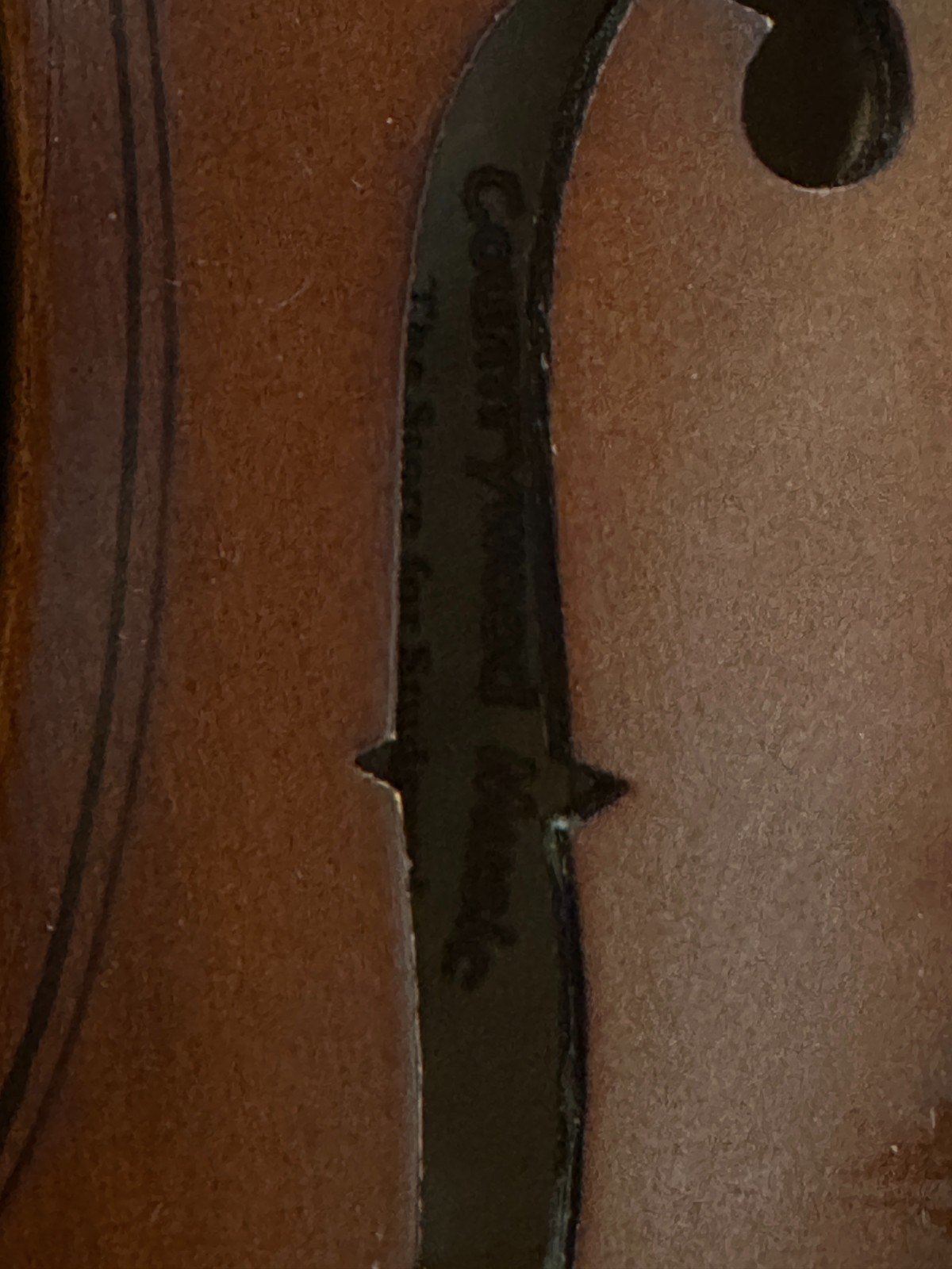 Countrywood 4/4 Size Violin outfit, 23", new Glasser Bow, backpack case - Image 14