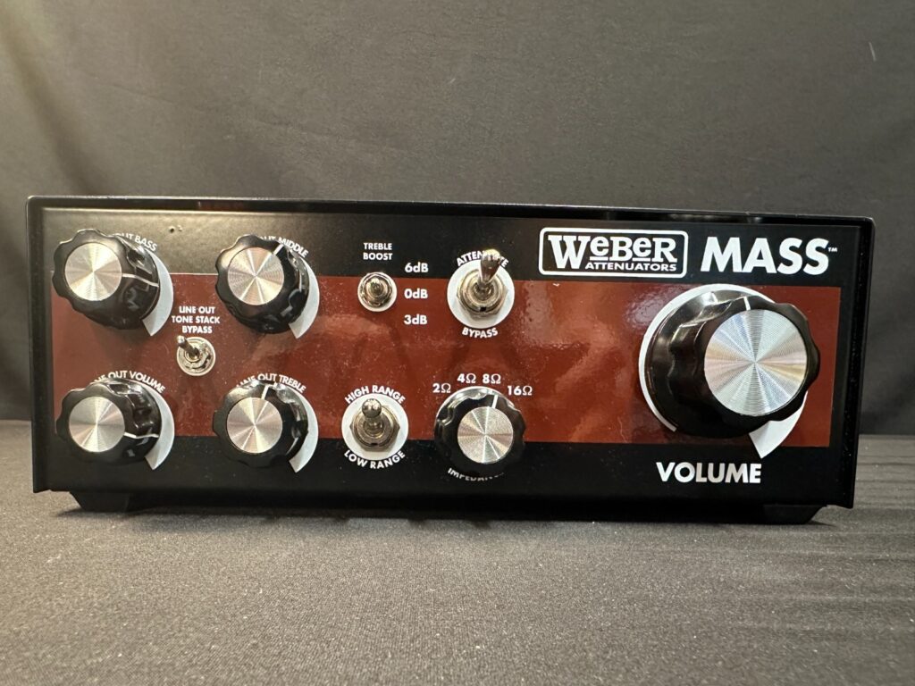 Weber Mass 100W Attenuator, high quality, compact, 5lbs, 0dB to over -70dB