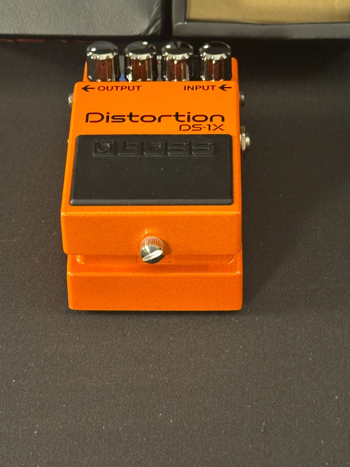 Boss DS-1X Distortion Pedal, signal processor, orange, made by Roland - Image 4