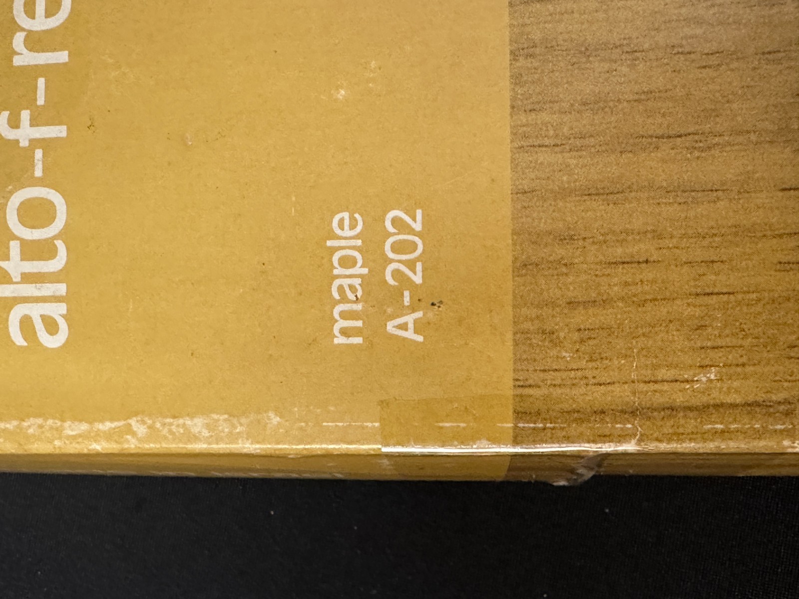Vintage Gill A-202 Alto F Recorder, natural, 3-piece maple body, made in Israel - Image 12
