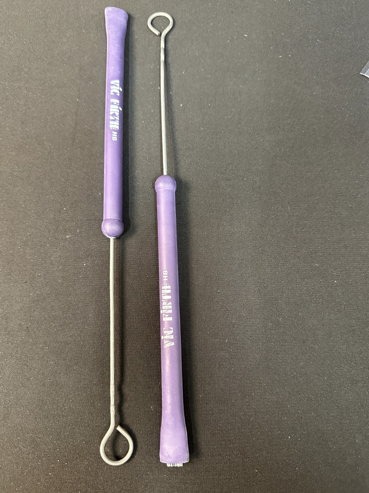 Vic Firth HB Heritage Retractable Loop End Wire Drum Brushes with Rubber Handles - Image 9