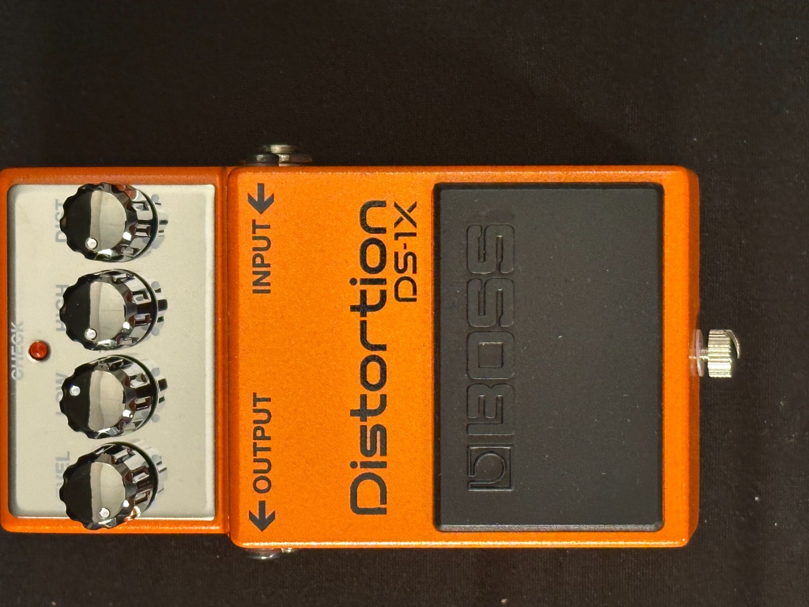 Boss DS-1X Distortion Pedal, signal processor, orange, made by Roland - Image 8