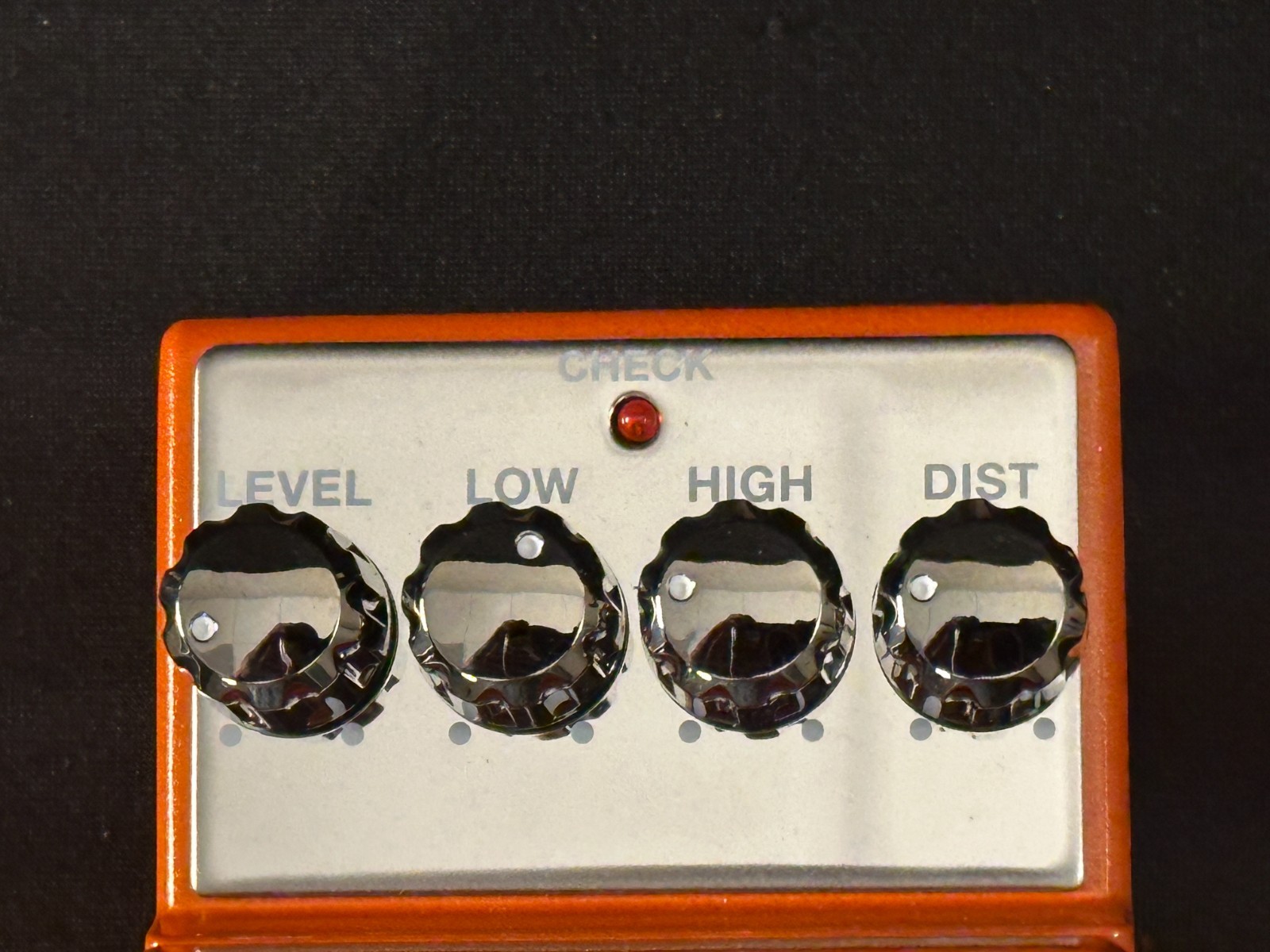Boss DS-1X Distortion Pedal, signal processor, orange, made by Roland - Image 9