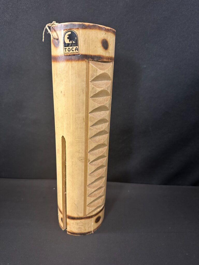 Toca T-LBG Large Bamboo Guiro, 12", lightweight, does not have scraper