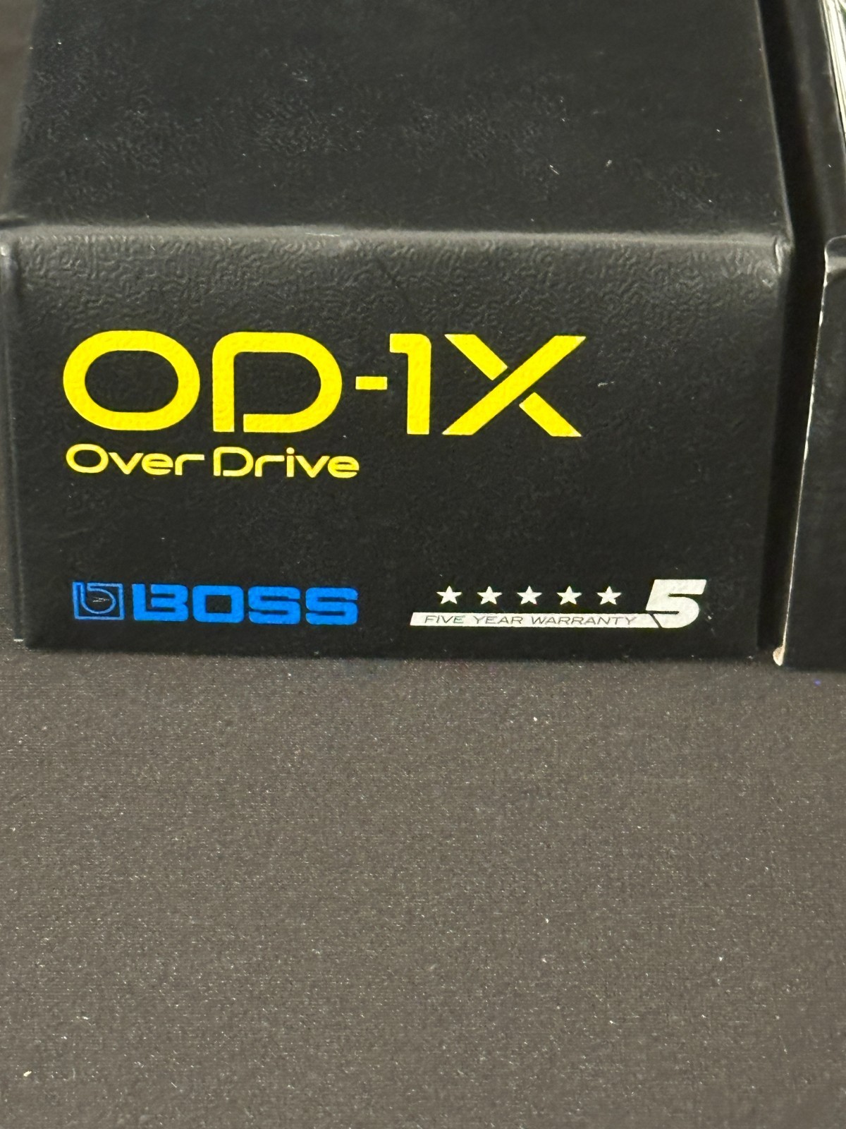 Boss OD-1X Overdrive Pedal, high end, high performance, Yellow, made by Roland - Image 3